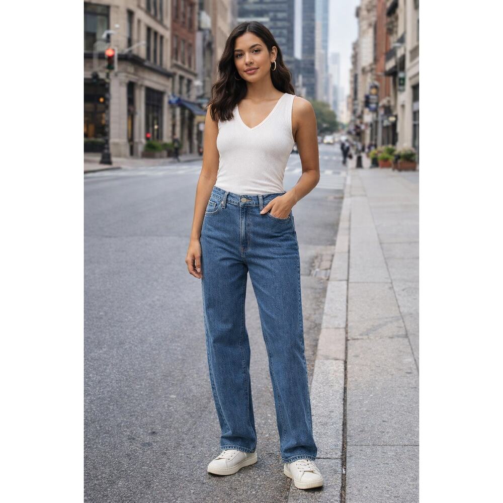 Levis Signature Gold Womens 36 Heritage Original Wide Leg Jeans Retro 90s L20-20